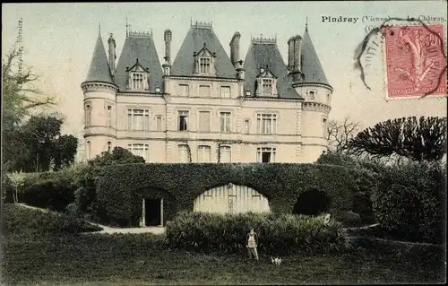 Ak Pindray Vienne, Le Chateau