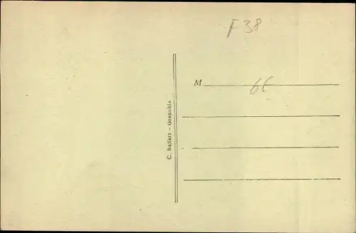 Ak Voiron Isère, L'Ecole Nationale Professionnelle, Vue générale