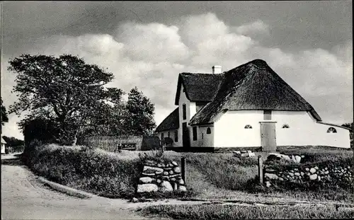 Ak Insel Sylt in Nordfriesland, Friesenhaus