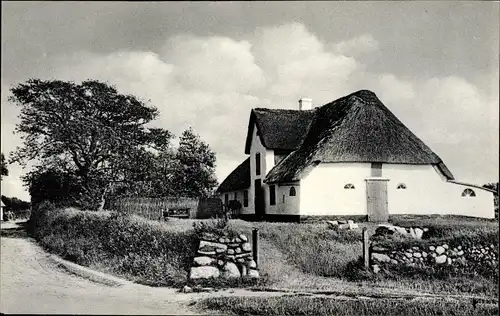 Ak Insel Sylt in Nordfriesland, Friesenhaus