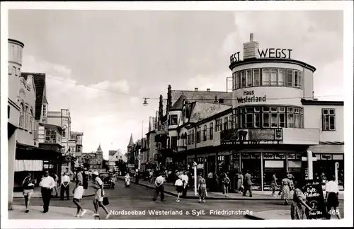 Ak Westerland Sylt, Haus Westerland, Friedrichstraße