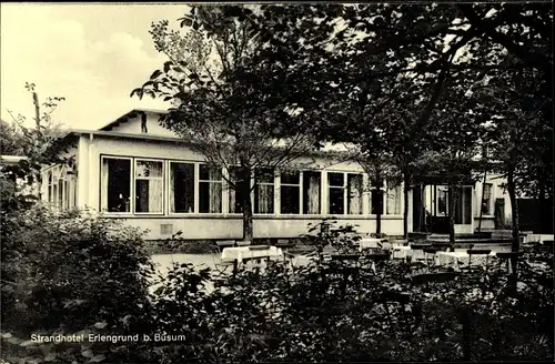 Ak Nordseebad Büsum, Strandhotel Erlengrund