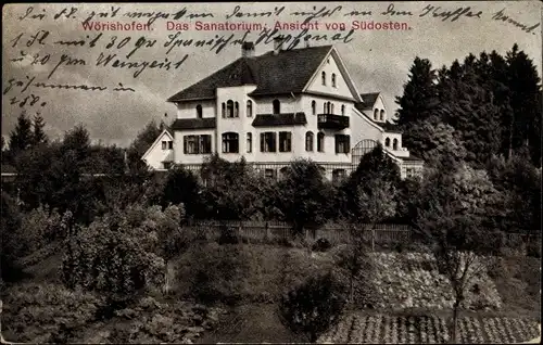 Ak Bad Wörishofen im Unterallgäu, Sanatorium