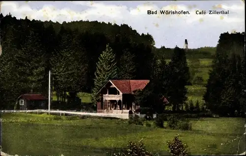 Ak Bad Wörishofen im Unterallgäu, Café Zillertal