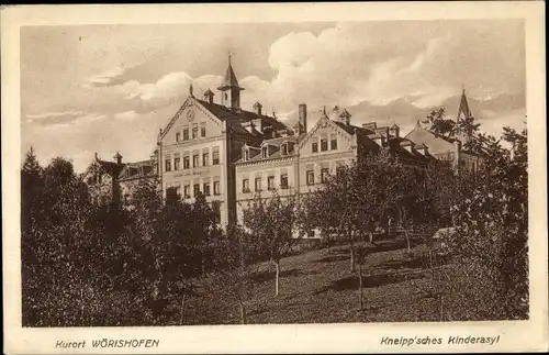 Ak Bad Wörishofen im Unterallgäu, Kneipp´sches Kinderasyl