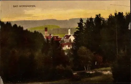 Ak Bad Wörishofen im Unterallgäu, Panorama