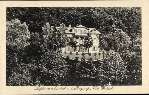 Ak Auerbach Bensheim an der Bergstraße Hessen, Villa Waldruh