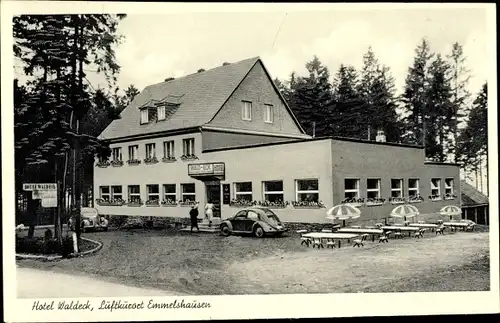 Ak Emmelshausen im Hunsrück, Hotel Waldeck