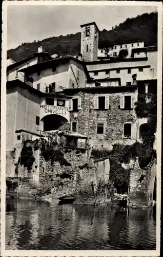 Ak Gandria Lago di Lugano Tessin Schweiz, Ristorante Crivelli