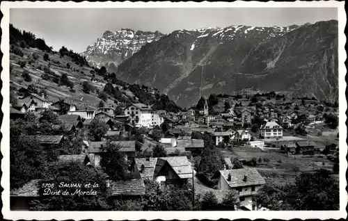 Ak Salvan Kanton Wallis Schweiz, Dent de Morcles