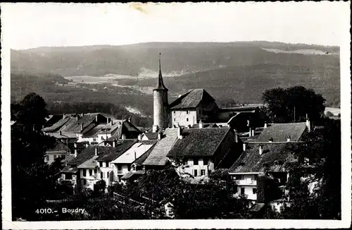 Ak Boudry Kanton Neuenburg, Blick auf die Stadt