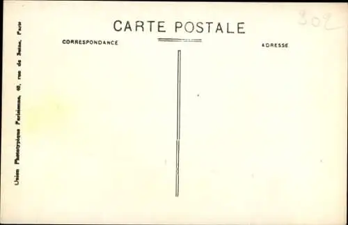 Ak Rochefort en Yvelines, L'Église, abside et clocher, Kirche