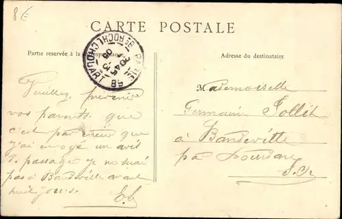 Ak Olivet Loiret, Garage Paul Foret