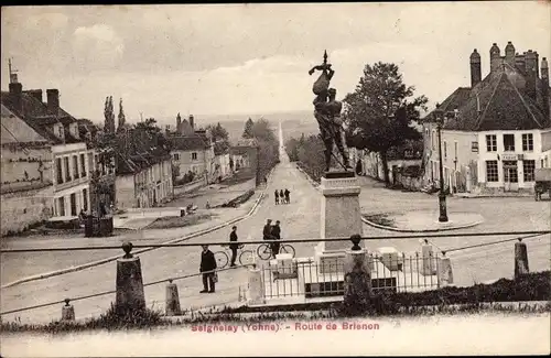 Ak Seignelay Yonne, Route de Brienon