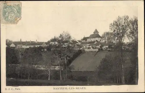 Ak Nanteuil lès Meaux Seine et Marne, Teilansicht des Ortes