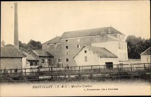 Ak Breuillet Essonne, Moulin Coehin
