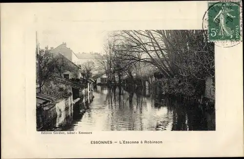 Ak Essonnes Essonne, L'Essonne a Robinson