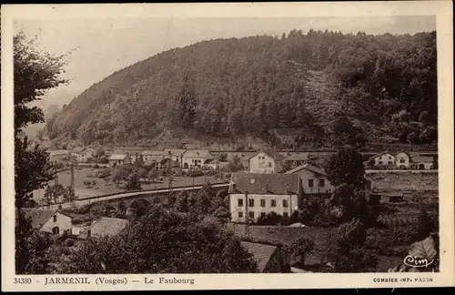 Ak Jarménil Lothringen Vosges, Le Faubourg