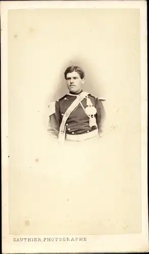 CdV K.u.K-Soldat, Uniform, Orden, Epaulette, Portrait