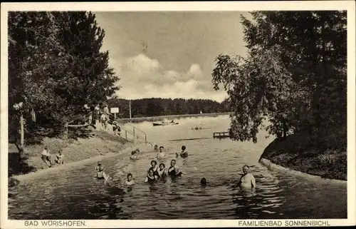 Ak Bad Wörishofen im Unterallgäu, Familienbad Sonnenbichl