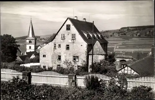 Ak Neubrunn in Unterfranken, Schloss