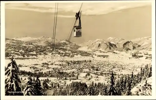 Ak Oberstdorf im Oberallgäu, Nebelhornbahn