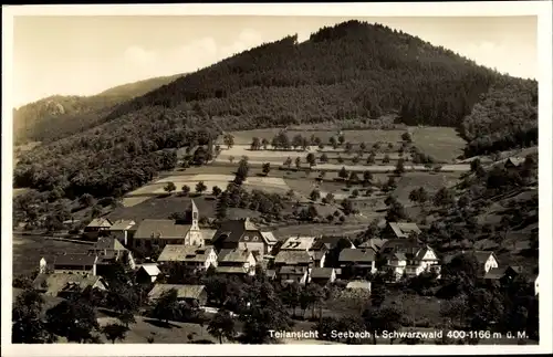 Ak Seebach in Baden Schwarzwald, Teilansicht