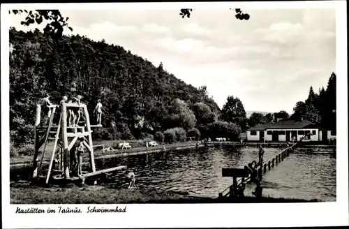 Ak Nastätten im Taunus, Schwimmbad