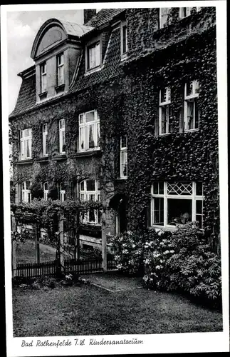 Ak Bad Rothenfelde am Teutoburger Wald, Kindersanatorium