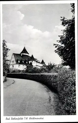 Ak Bad Rothenfelde Niedersachsen, Weidtmanshof