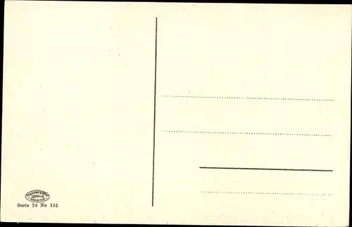 Ak Keitum Insel Sylt, Blick aus der Ferne auf die Keitumer Kirche