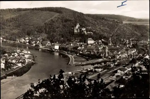 Ak Wertheim am Main, Taubermündung