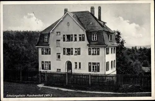 Ak Puschendorf in Mittelfranken, Erholungsheim