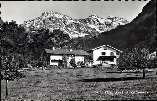Ak Flüeli Ranft Kanton Oberwalden, Aufgebotshaus