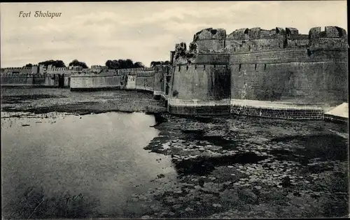 Ak Solapur Sholapur Indien, Fort, Festung