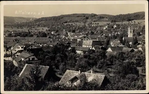 Foto Ak Affoltern am Albis Kanton Zürich, Teilansicht des Ortes