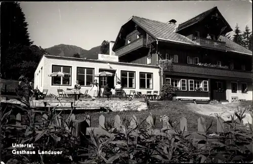 Ak Untertal Steiermark, Gasthaus Landauer