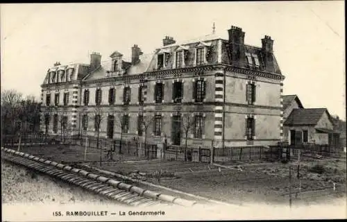 Ak Rambouillet Yvelines, La Gendarmerie