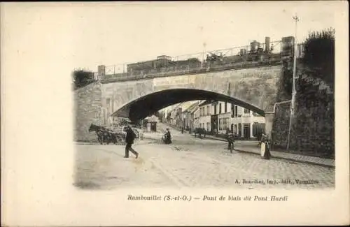 Ak Rambouillet Yvelines, Pont de biais dit Pont Hardi