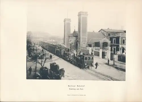 Foto Hamburg Mitte, Berliner Bahnhof, Eisenbahn