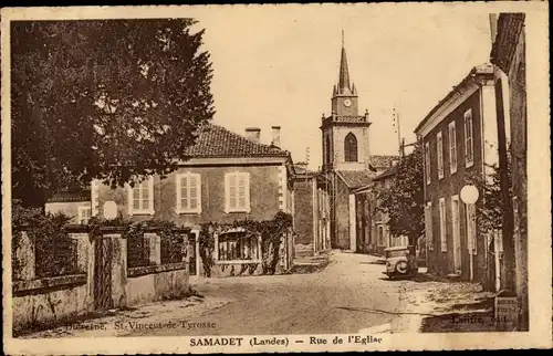 Ak Samadet Landes, Rue de l'Eglise