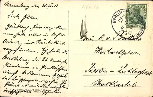 Ak Naumburg an der Saale, Totalansicht der Ortschaft