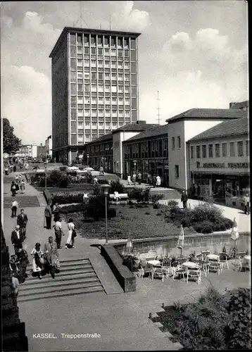 Ak Kassel in Hessen, Treppenstraße