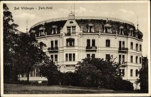 Ak Bad Wildungen in Nordhessen, Parkhotel