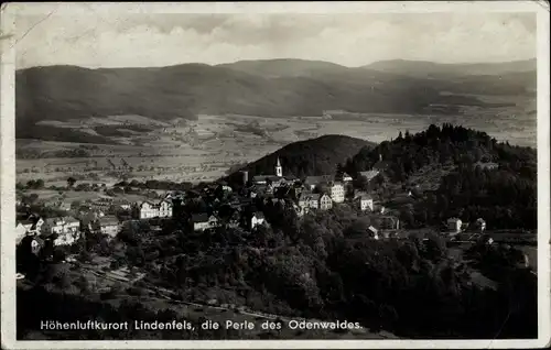 Ak Lindenfels im Odenwald, Gesamtansicht