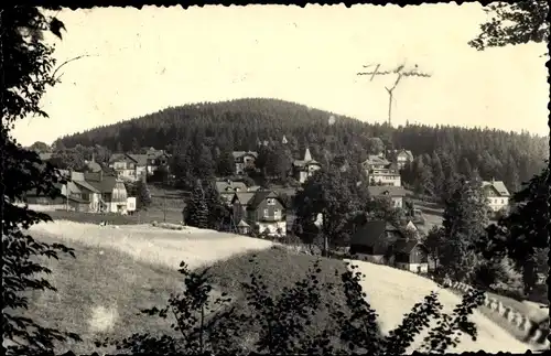 Ak Bärenfels Altenberg im Erzgebirge, Teilansicht