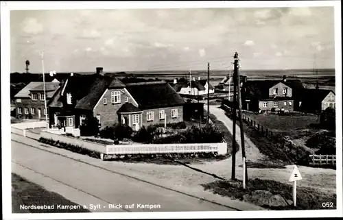 Ak Kampen auf Sylt, Blick auf Kampen