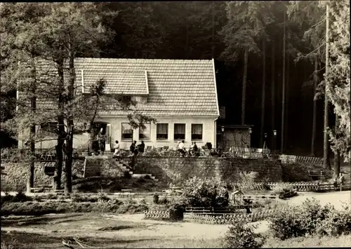 Ak Leinefelde im Eichsfeld Thüringen, Konsum Waldklause Köhlersgrund