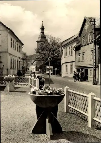 Ak Cabarz Tabarz im Thüringer Wald, Rathenaustraße