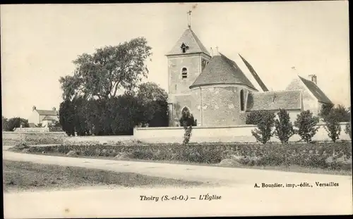 Ak Thoiry Yvelines, L'Eglise